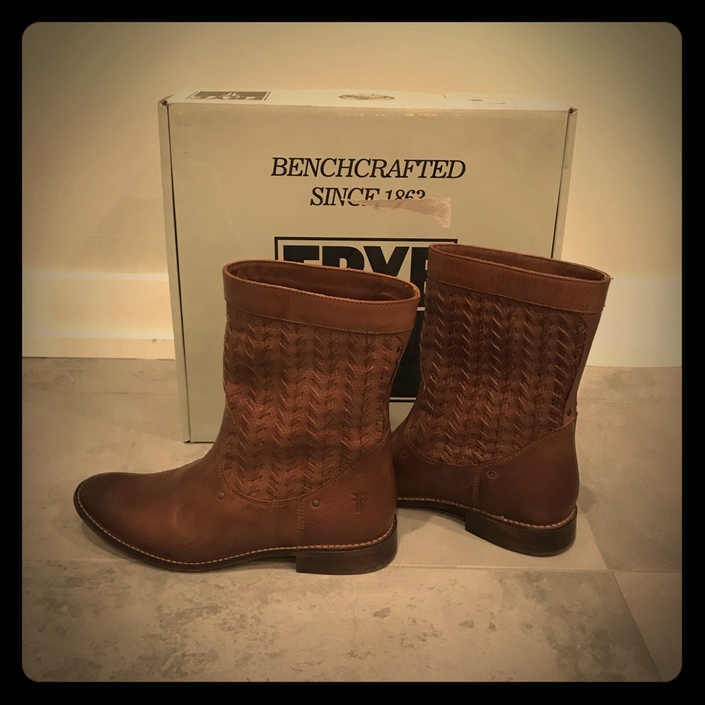 Frye Shirley Stud Huarache Boots